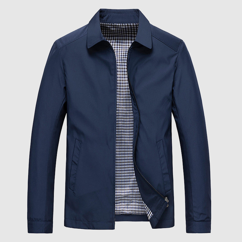 Zaken Lente Jas – Elegante en Stijlvolle Herenjas