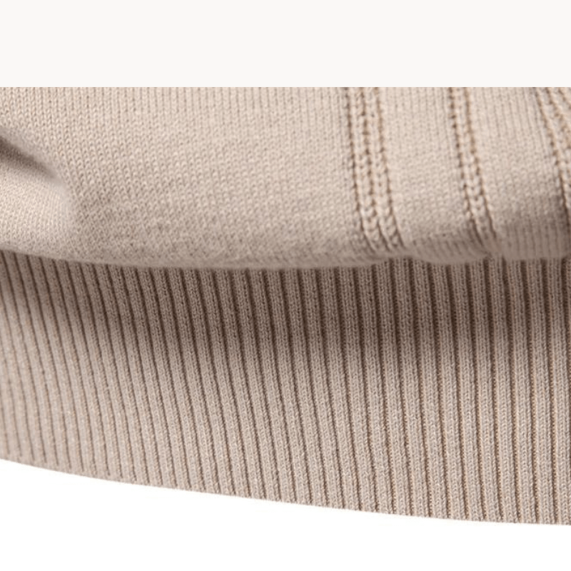 Slim Fit Herentrui met Ruitpatroon – Zachte Gebreide Trui van Ademend Katoen