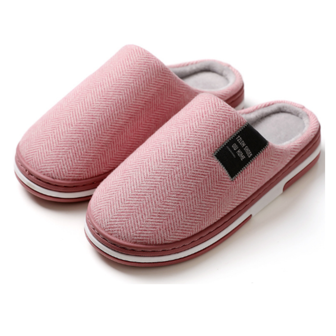 Heren Huisschoenen – Comfortabele Pantoffels met Zachte Voering