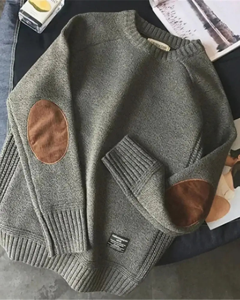 Wollen Haven Sweater – Premium Wol-Katoenmix voor Comfort en Stijl