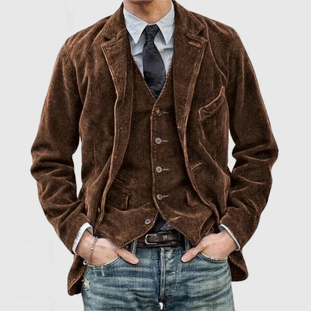 Corduroy Zomerjack Heren – Stijlvol & Comfortabel Lichte Jas voor Zomer
