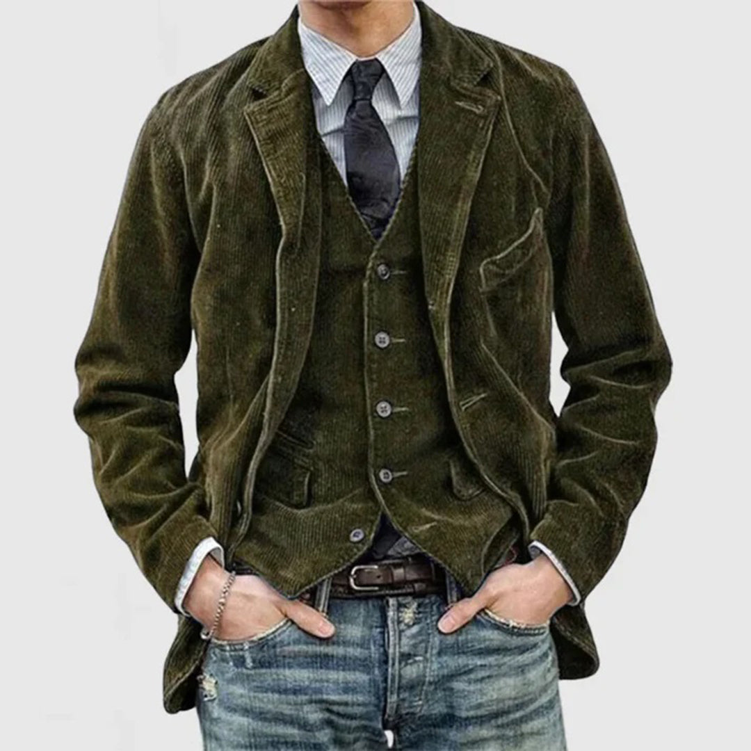 Corduroy Zomerjack Heren – Stijlvol & Comfortabel Lichte Jas voor Zomer