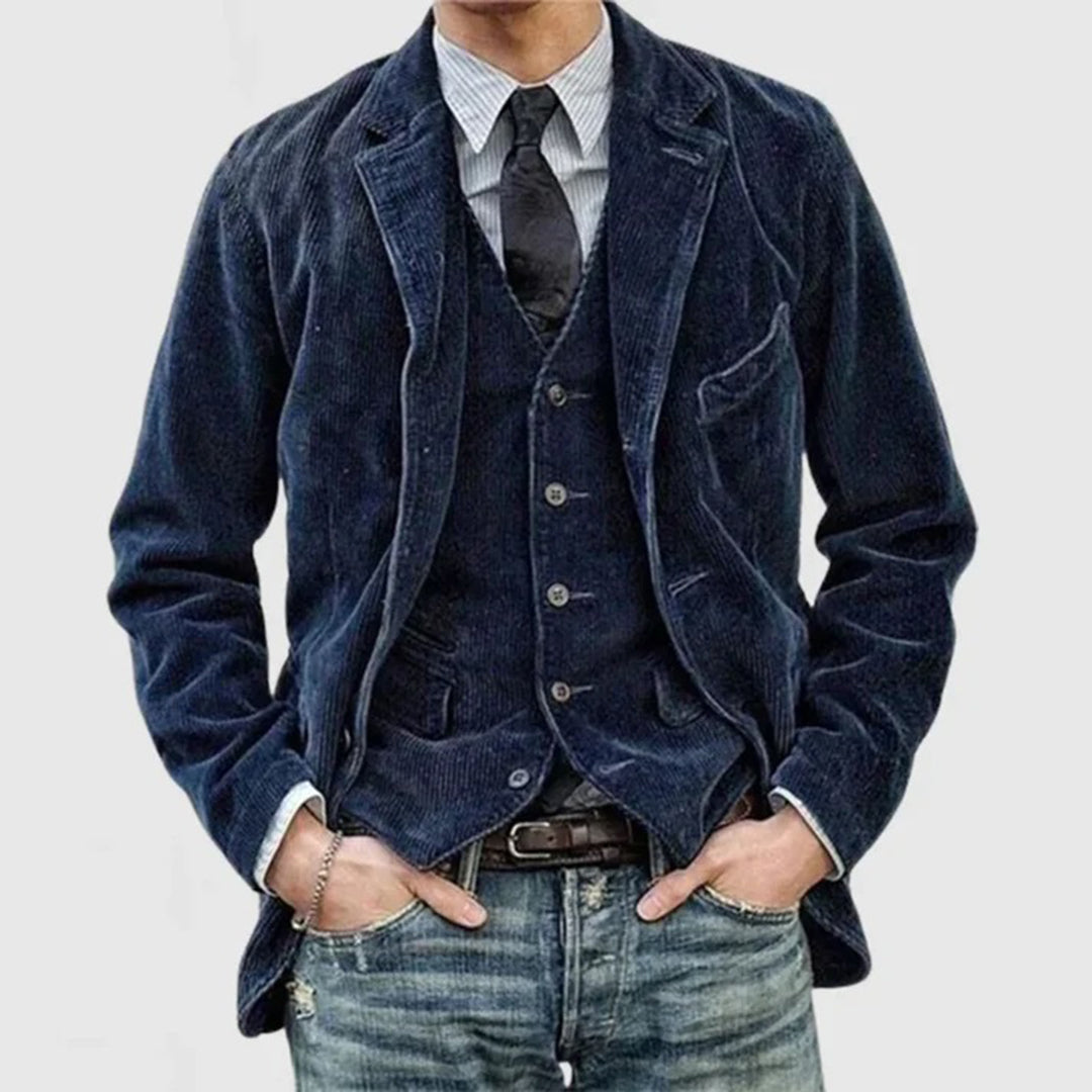 Corduroy Zomerjack Heren – Stijlvol & Comfortabel Lichte Jas voor Zomer