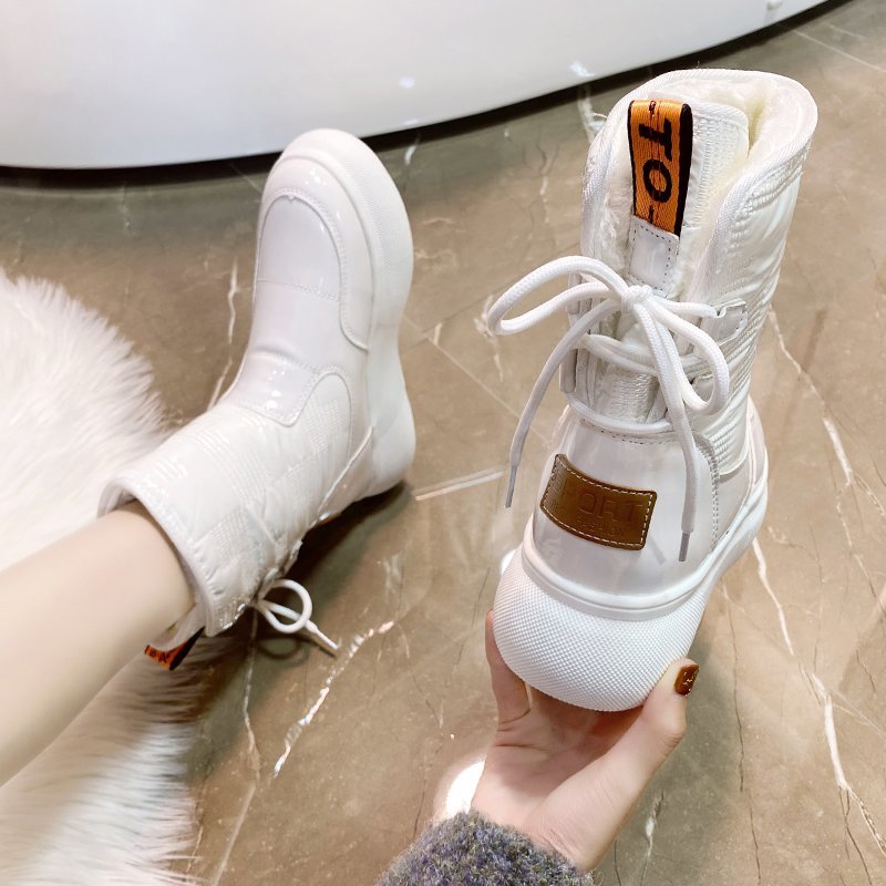 Waterdichte Enkellaarsjes voor Koude Dagen – Warme, Comfortabele & Elegante Winterlaarzen