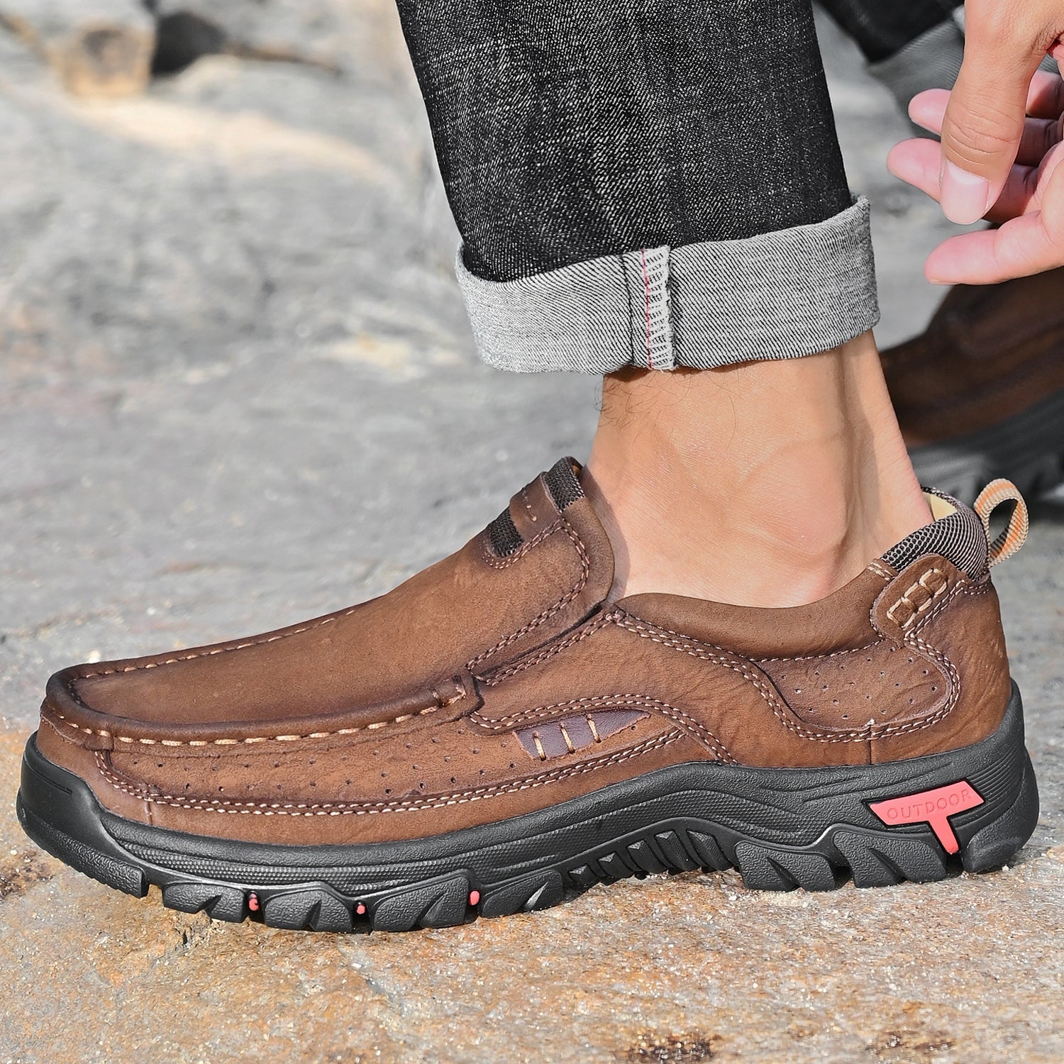 Heren Transition Laarzen met Orthopedische Zool – Extreem Comfortabel & Duurzaam