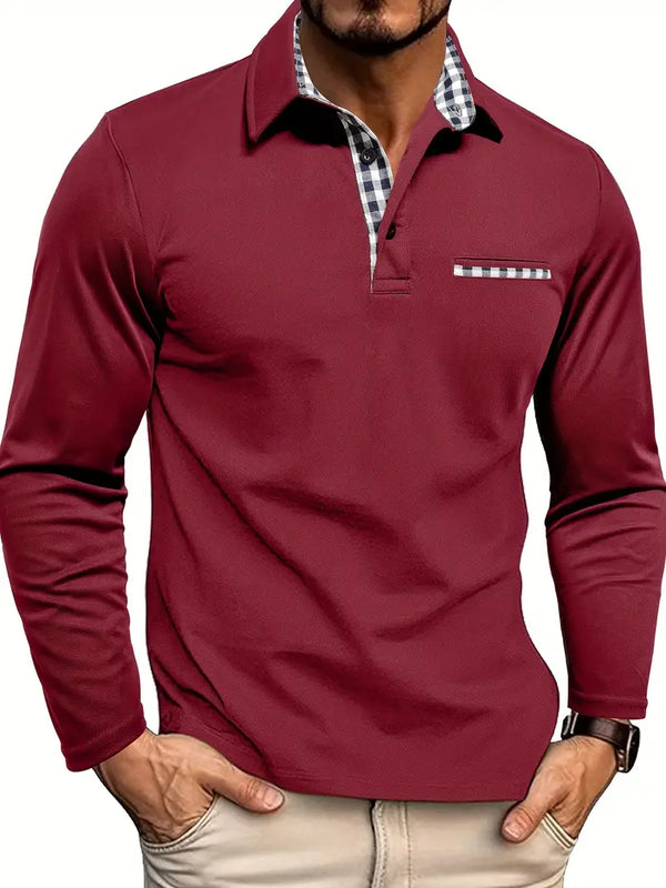 Poloshirt met Lange Mouwen – Comfortabel, Stijlvol & Veelzijdig