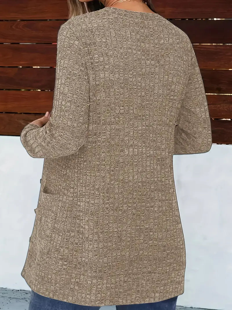 Langsleeve Cardigan – Comfortabele & Stijlvolle Damesvesten met Lange Mouwen