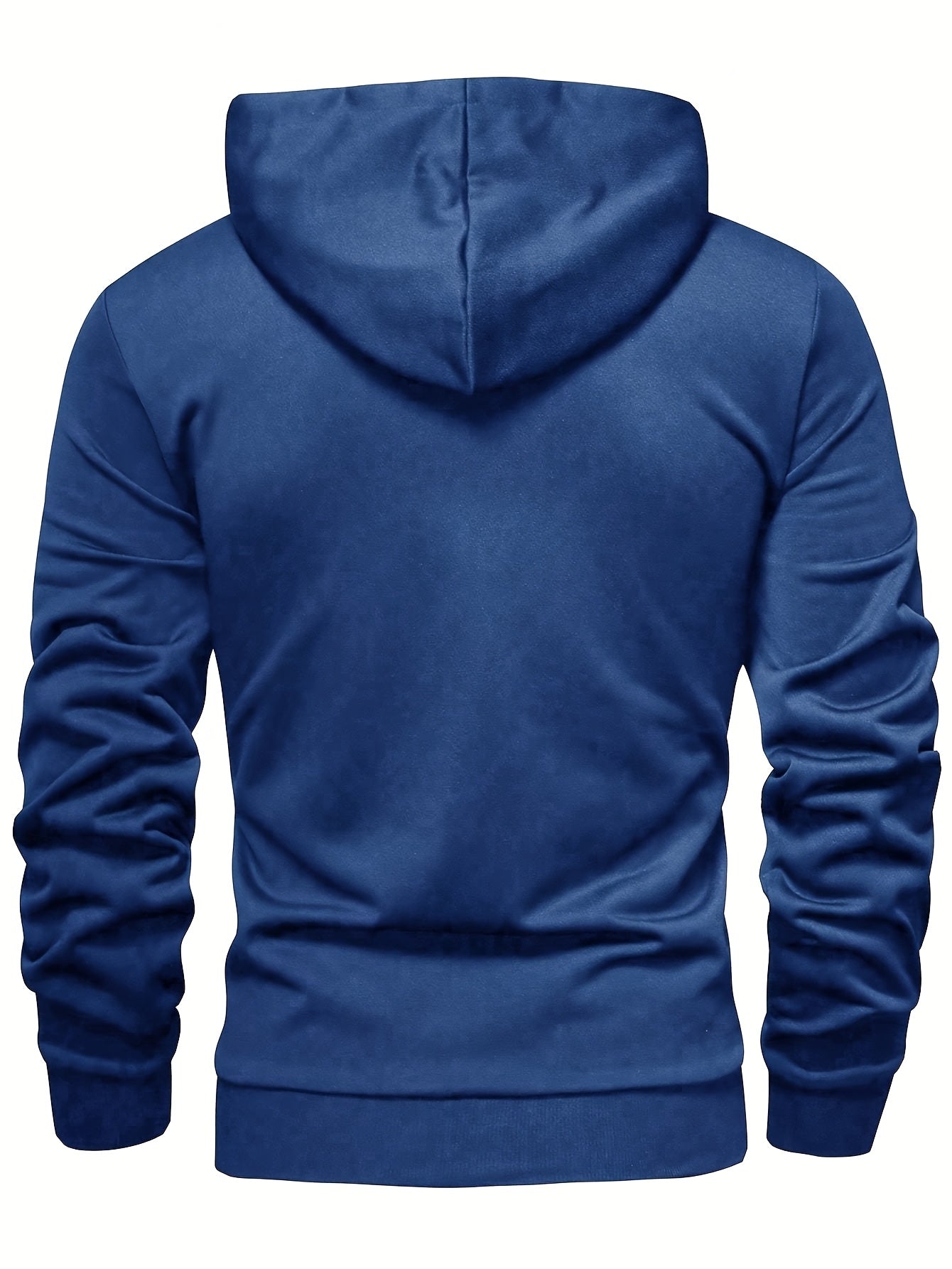 Casual Hoodie met Lange Mouwen en Knopen – Comfortabele Trui voor Dagelijks Gebruik