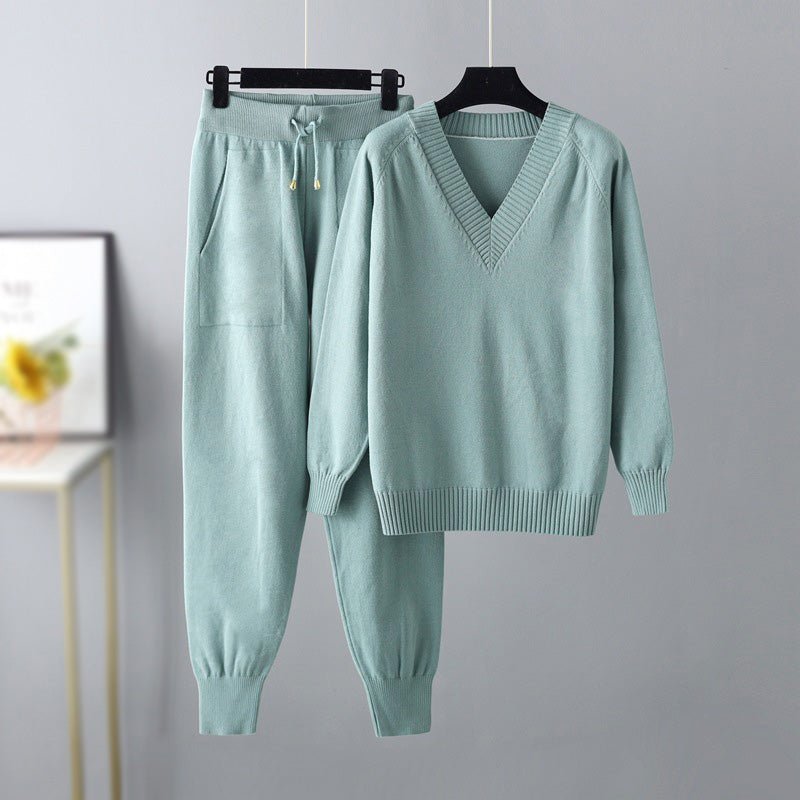 Comfort Two Piece Set – Stijlvolle & Warme Dames Set met Trui en Broek
