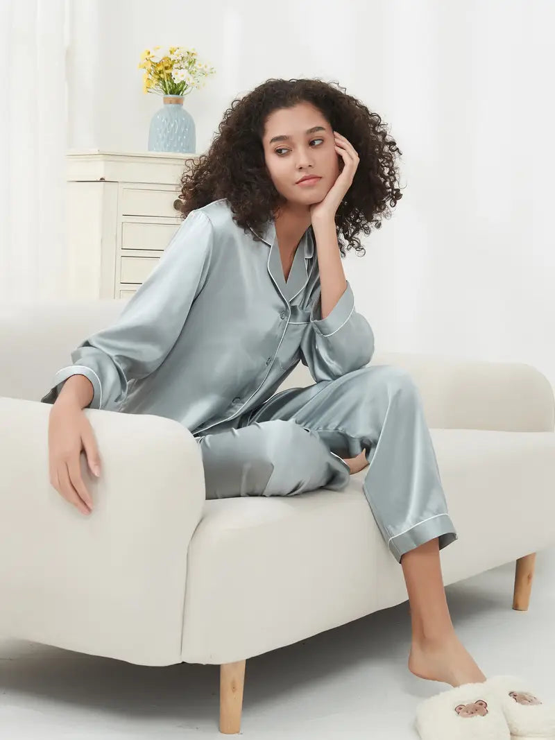 Mulberry Silk Pajamas Set