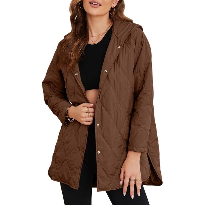 Dames Winter Puffer Jas – Oversized en Lichtgewicht Gewatteerde Jas