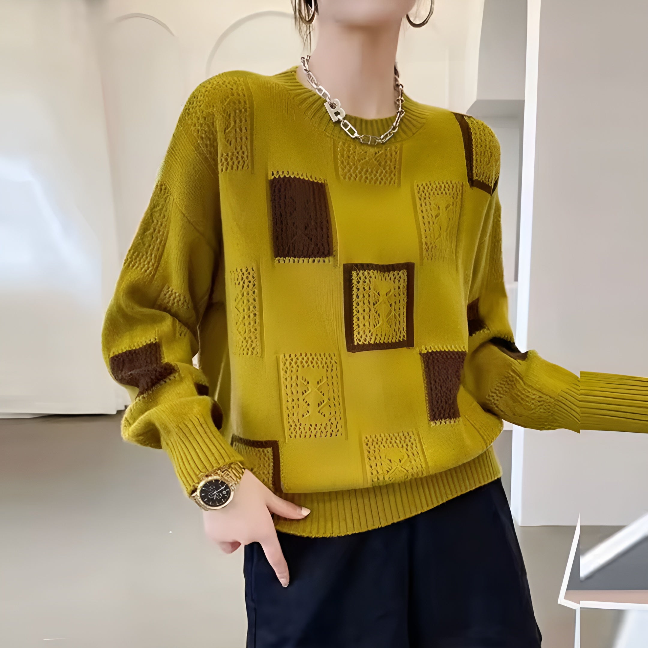 Gebreide Trui – Trendy, Comfortabel en Stijlvol