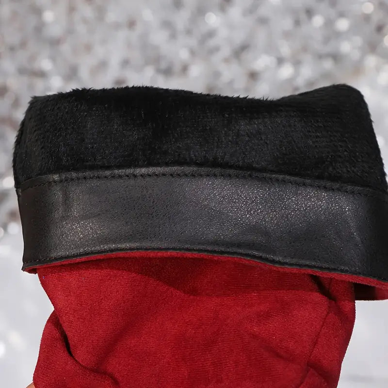 Vrouwen Effen Kleur Trendy Laarzen – Stijlvolle & Comfortabele Dameslaarzen