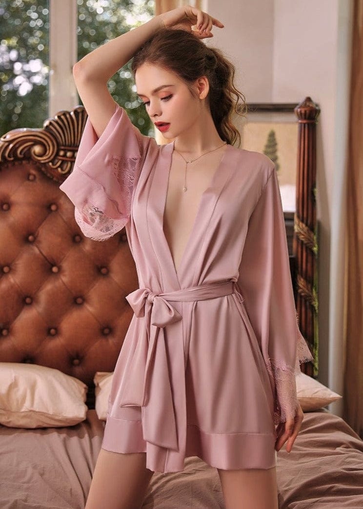 Luxe Zachte Katoenen Badjas – Lichtgewicht Loungewear voor Spa & Thuiscomfort