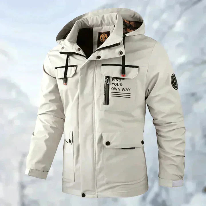 Waterdichte Outdoor Jas voor Heren – Weerbestendig Bescherming & Stijlvol Comfort
