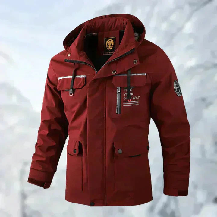 Waterdichte Outdoor Jas voor Heren – Weerbestendig Bescherming & Stijlvol Comfort
