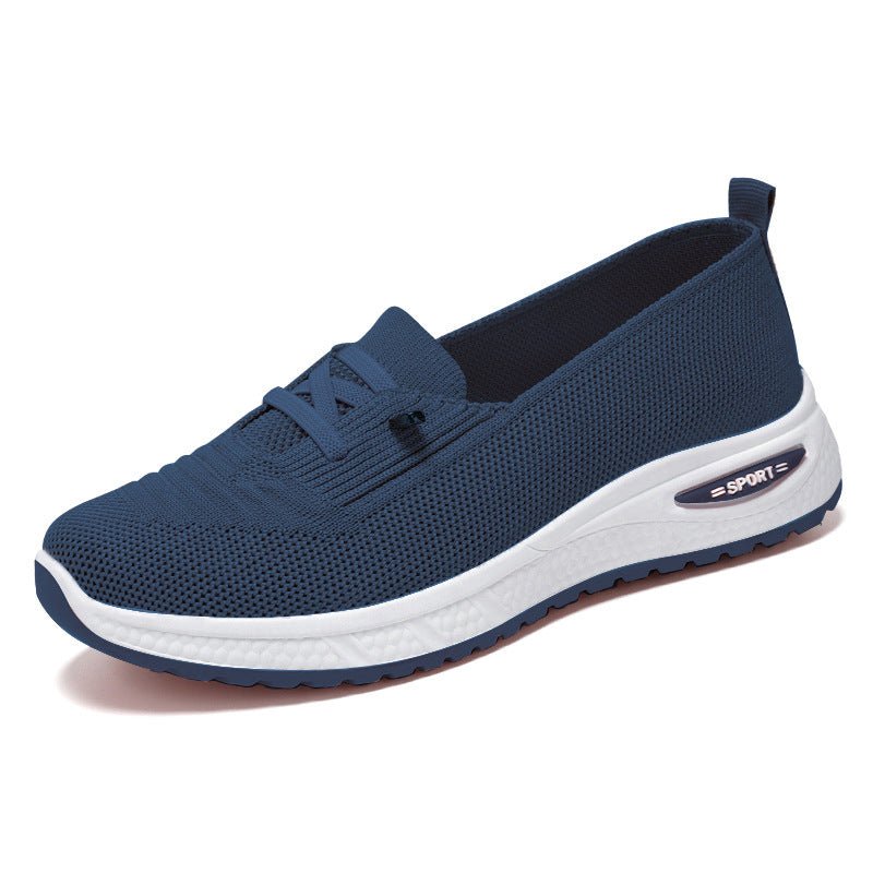 Dames Lichtgewicht Comfortschoenen – Ademend Instap Wandelsneakers met Voetboogondersteuning