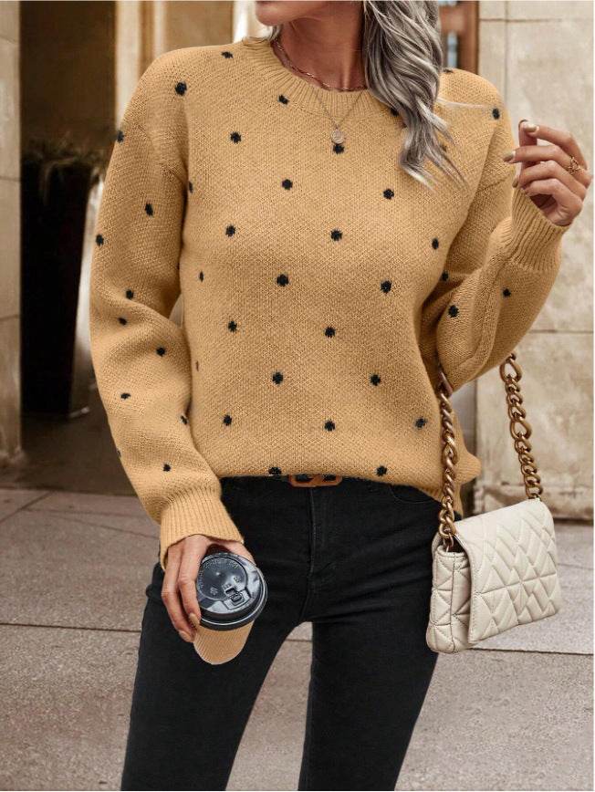 Pull en Maille Jacquard – Stijlvol, Comfortabel en Tijdloos