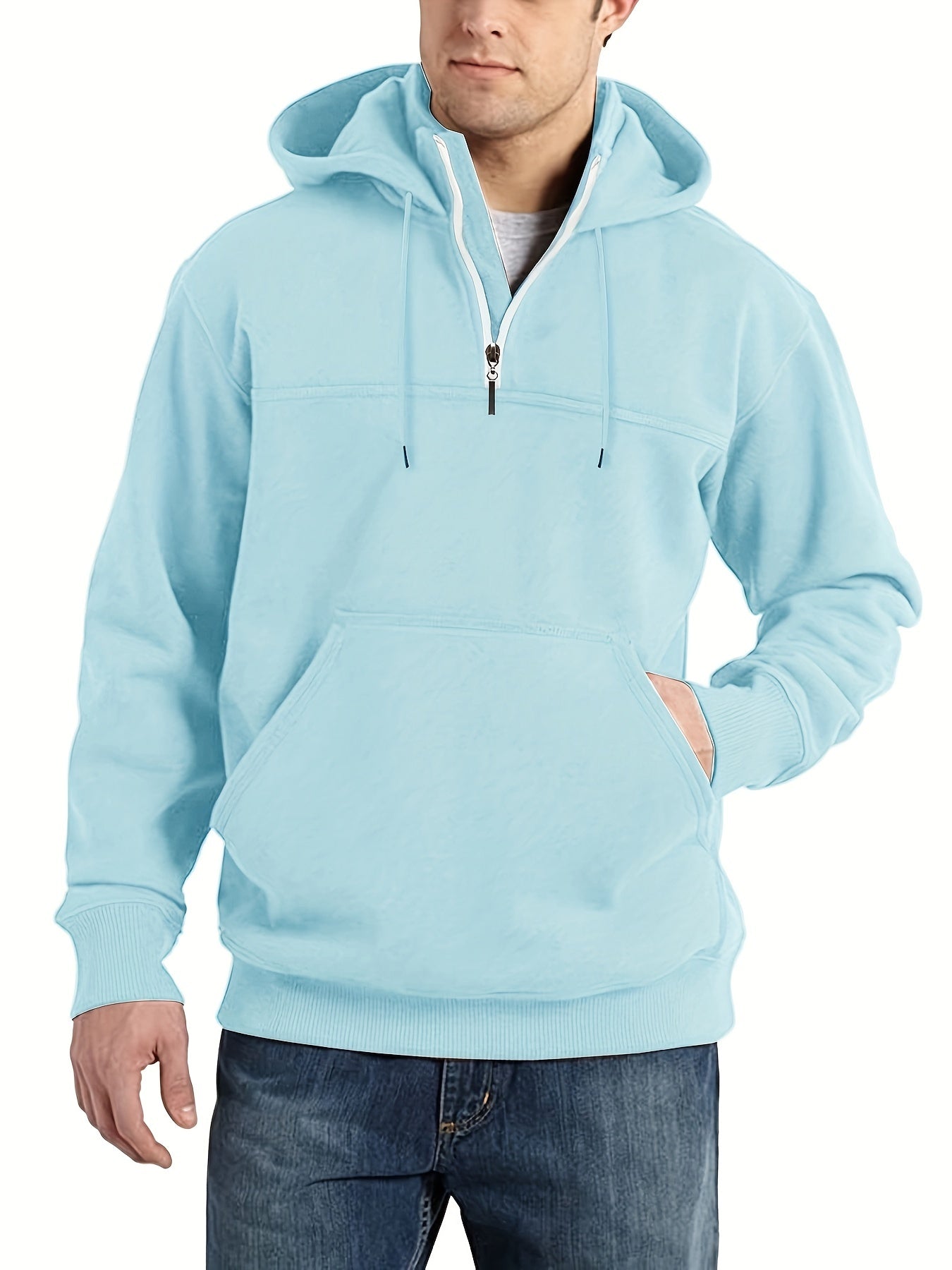 Longsleeve Hoodie met Zak – Comfortabel, Stijlvol & Veelzijdig voor Elke Dag