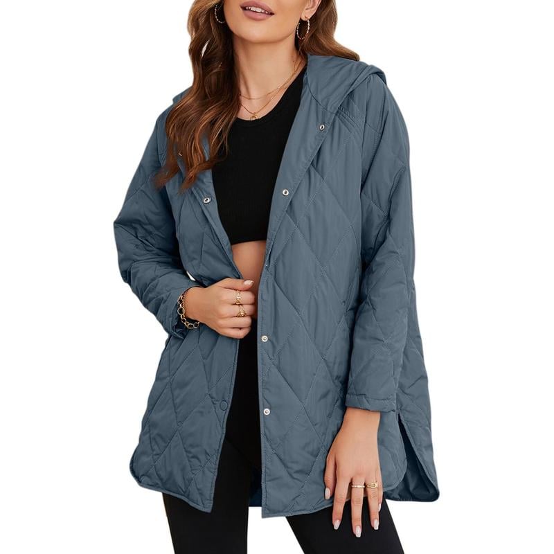 Dames Winter Puffer Jas – Oversized en Lichtgewicht Gewatteerde Jas