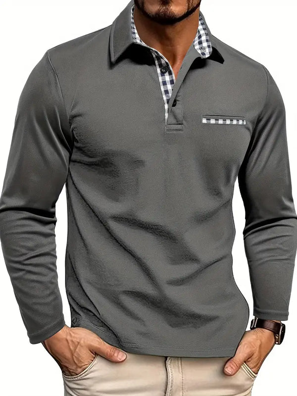 Poloshirt met Lange Mouwen – Comfortabel, Stijlvol & Veelzijdig