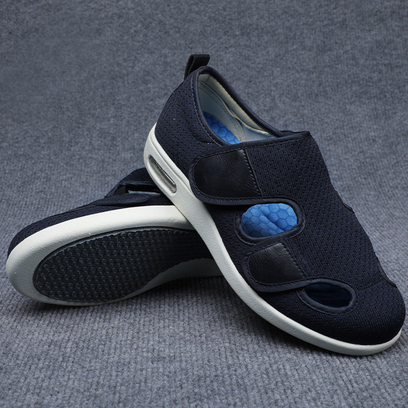 Comfortabele pasvorm - Brede diabetische schoenen voor gezwollen voeten