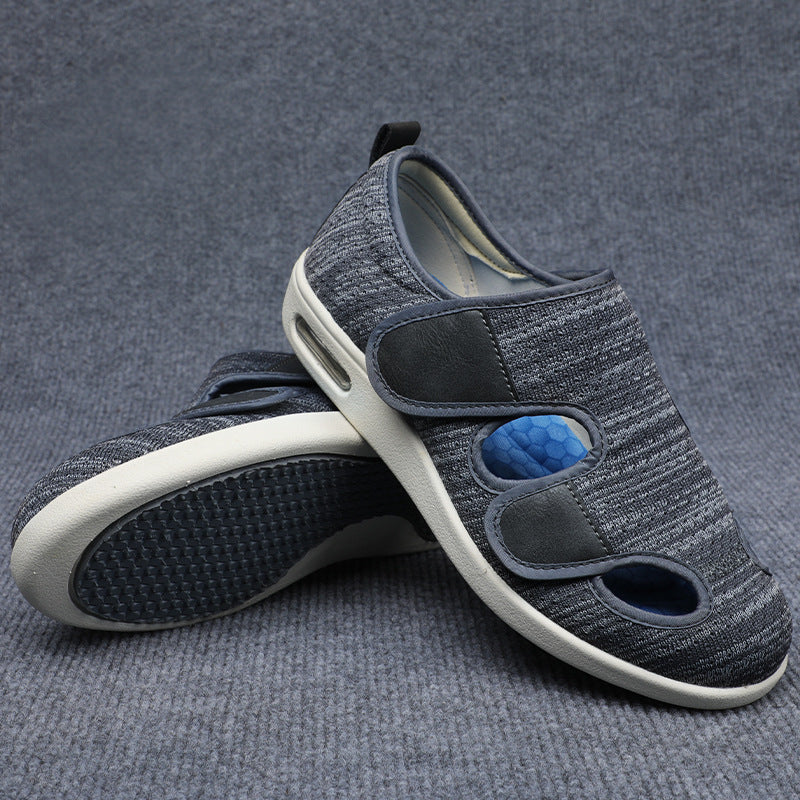 Comfortabele pasvorm - Brede diabetische schoenen voor gezwollen voeten