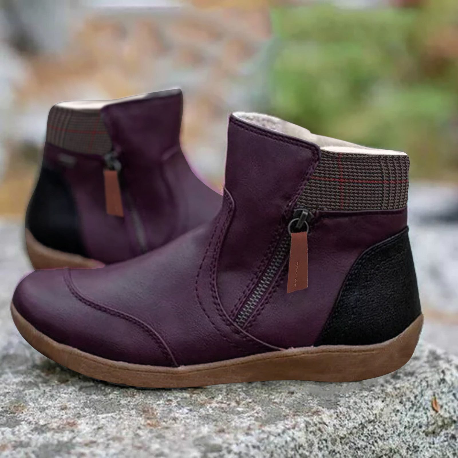 Bont Enkellaarsjes – Warm, Comfortabel & Trendy