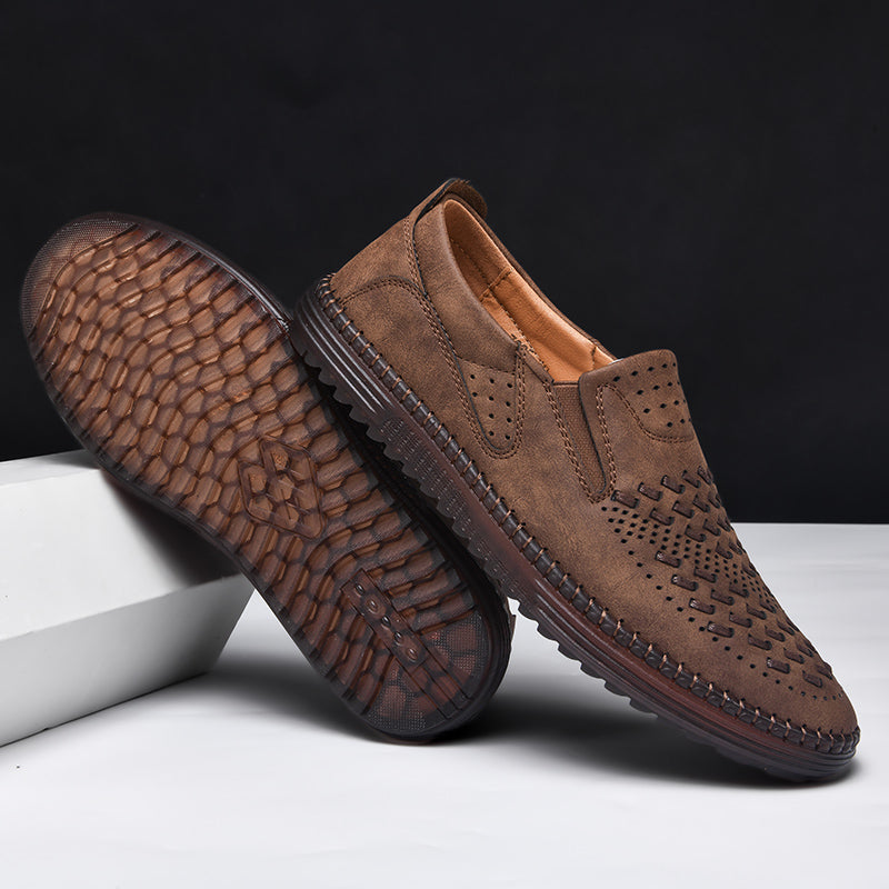 Genuine Leather Loafer – Klassieke en Comfortabele Herenschoen van Echt Leer