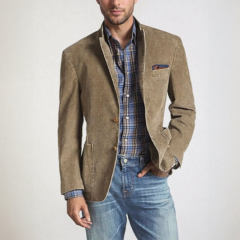 Klassieke Blazer voor Heren – Tijdloze Heren Blazer met Elegante Pasvorm