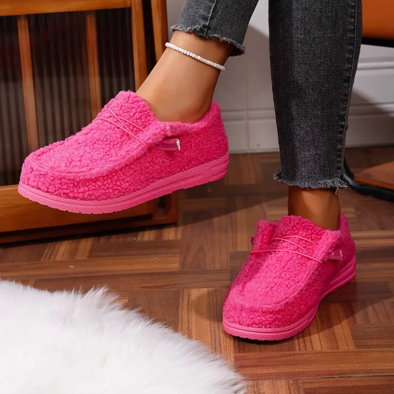 Warme Teddy Slippers voor Dames – Luxe, Comfortabel & Stijlvol voor de Winter