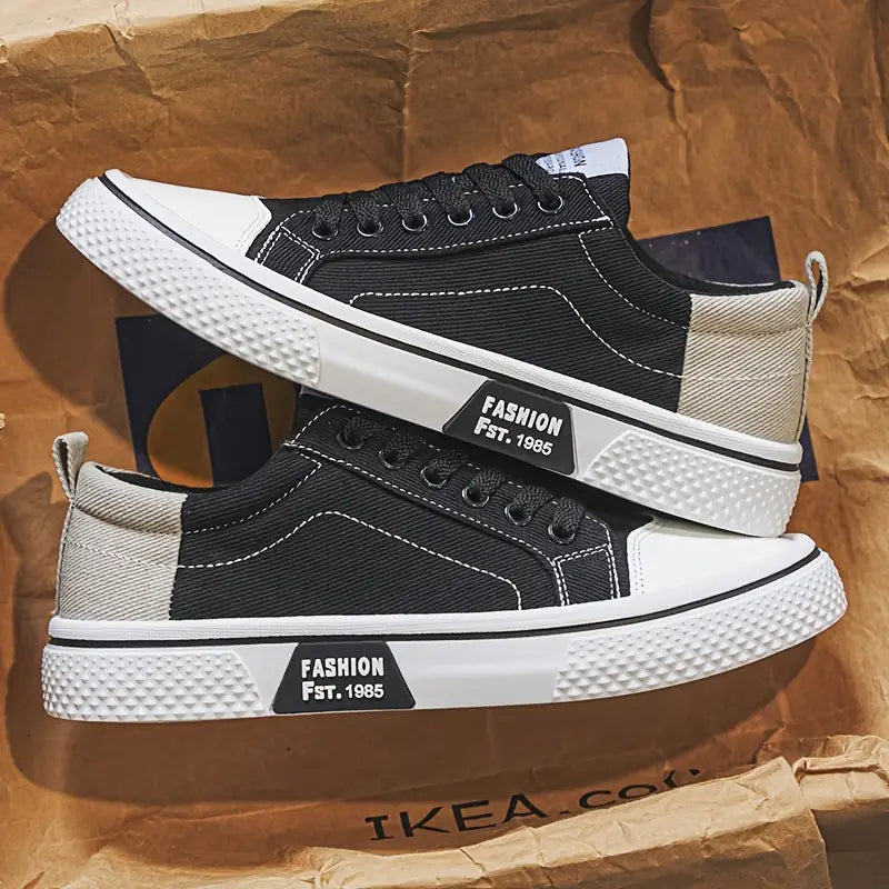 Heren Casual Sneakers – Comfortabele Lage Sneakers met Ademend Ontwerp en Antislip Zool