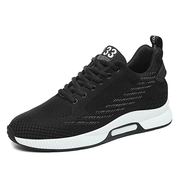 Heren Sportschoenen met Verborgen Verhoging – Stijlvolle Sneakers met Onzichtbare Lift en Ademend Ontwerp