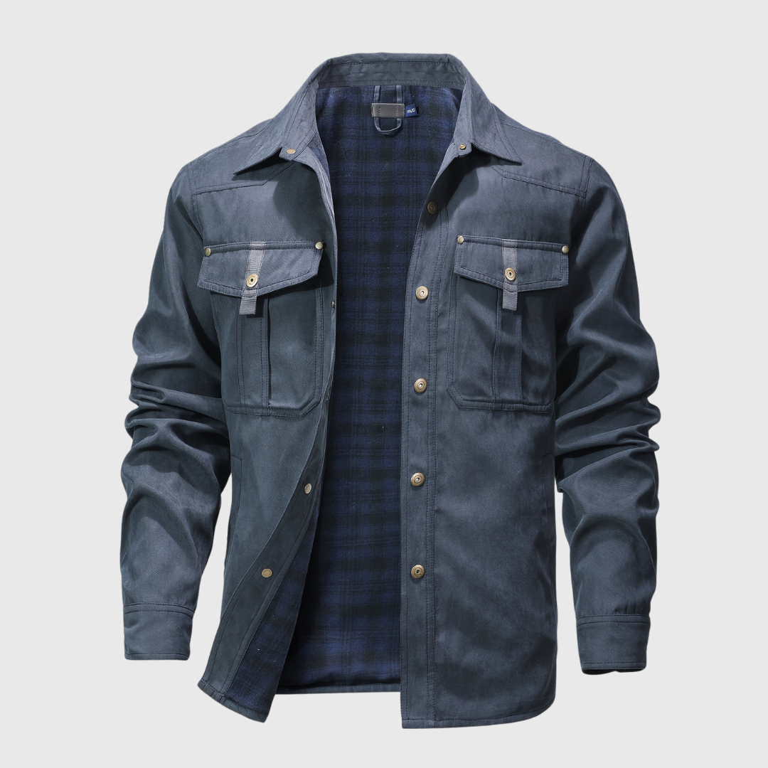 Buiten Utility Jacket – Robuust & Stijlvol Herenjack voor Outdoor en Dagelijks Gebruik