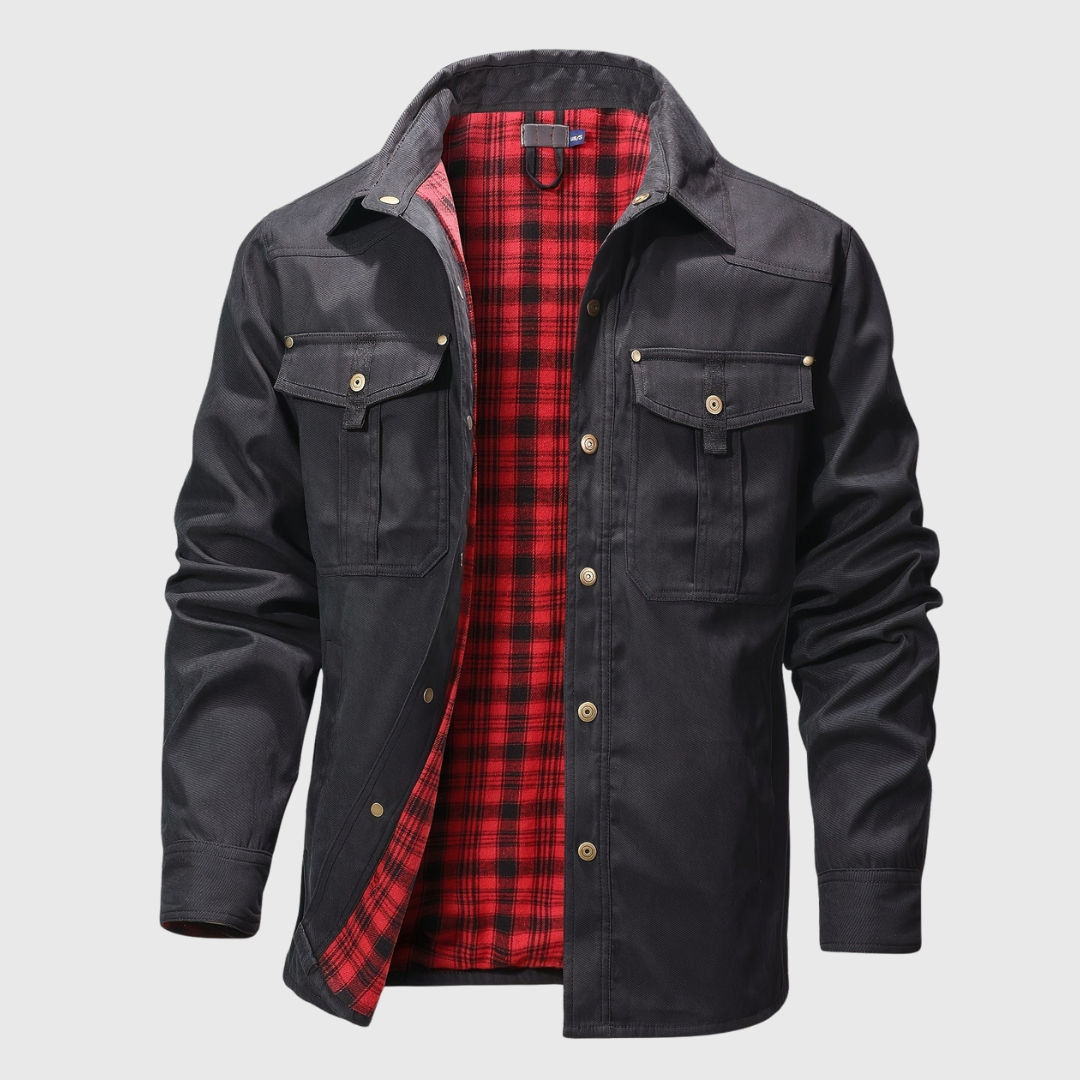 Buiten Utility Jacket – Robuust & Stijlvol Herenjack voor Outdoor en Dagelijks Gebruik
