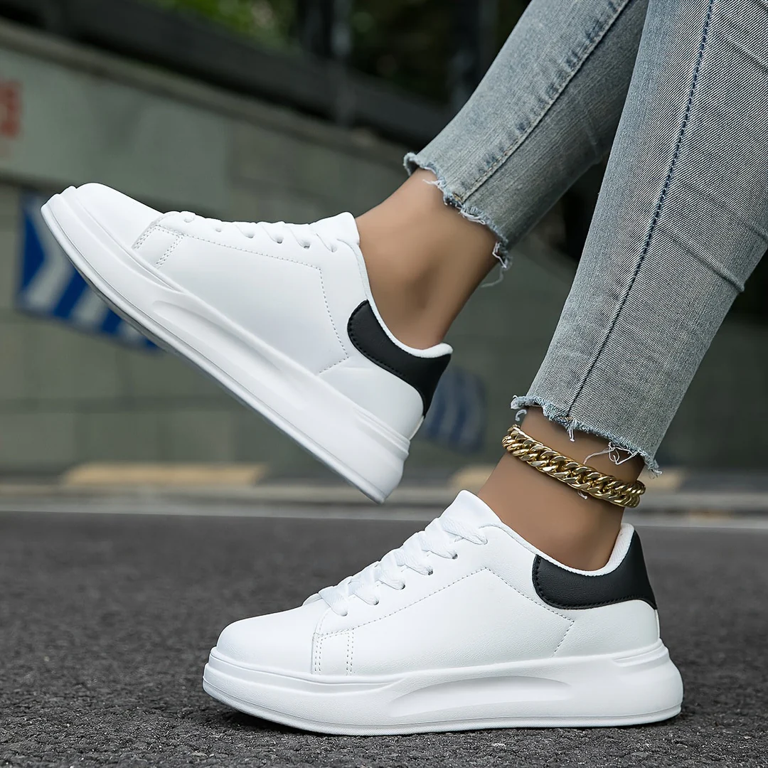 Orthopedische Sneakers – Leren Comfortsneakers met Steun & Stijl