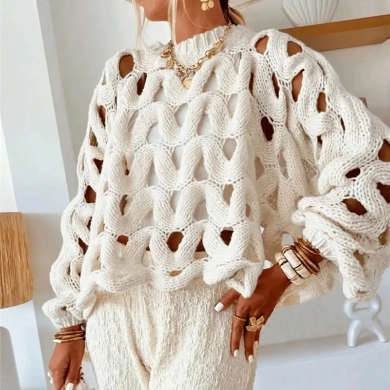 Casual Gebreide Trui – Comfortabele & Stijlvolle Must-Have voor Elke Dag