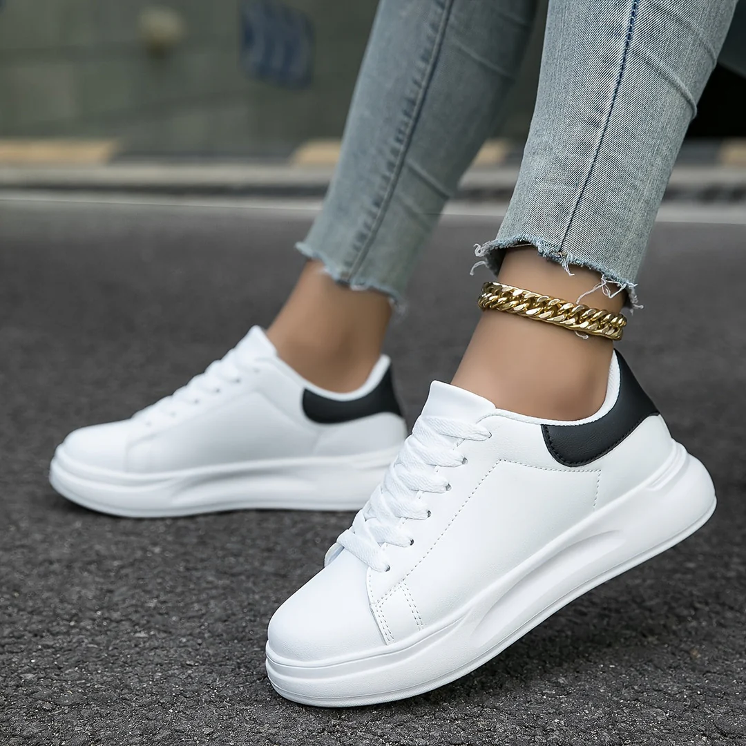 Orthopedische Sneakers – Leren Comfortsneakers met Steun & Stijl