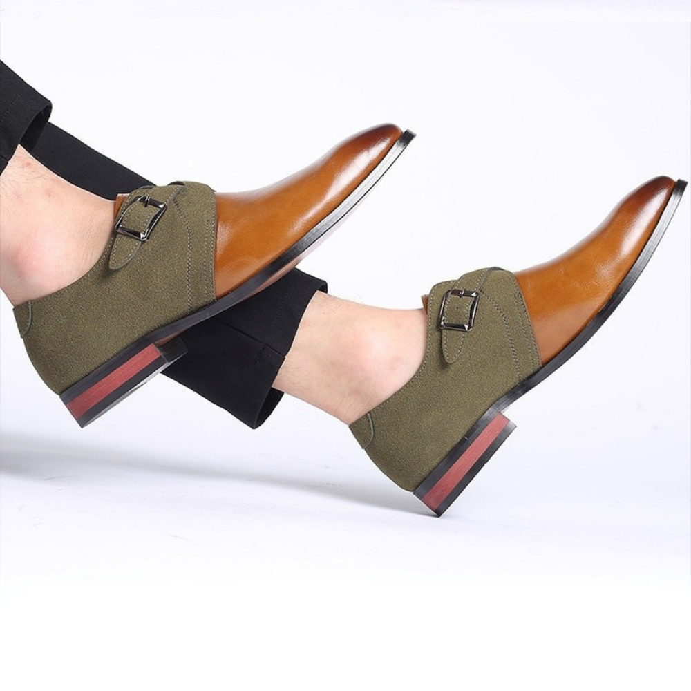 Elegante Schoenen Heren – Premium Leren Derby’s met Comfortabele Zool & Tijdloos Design
