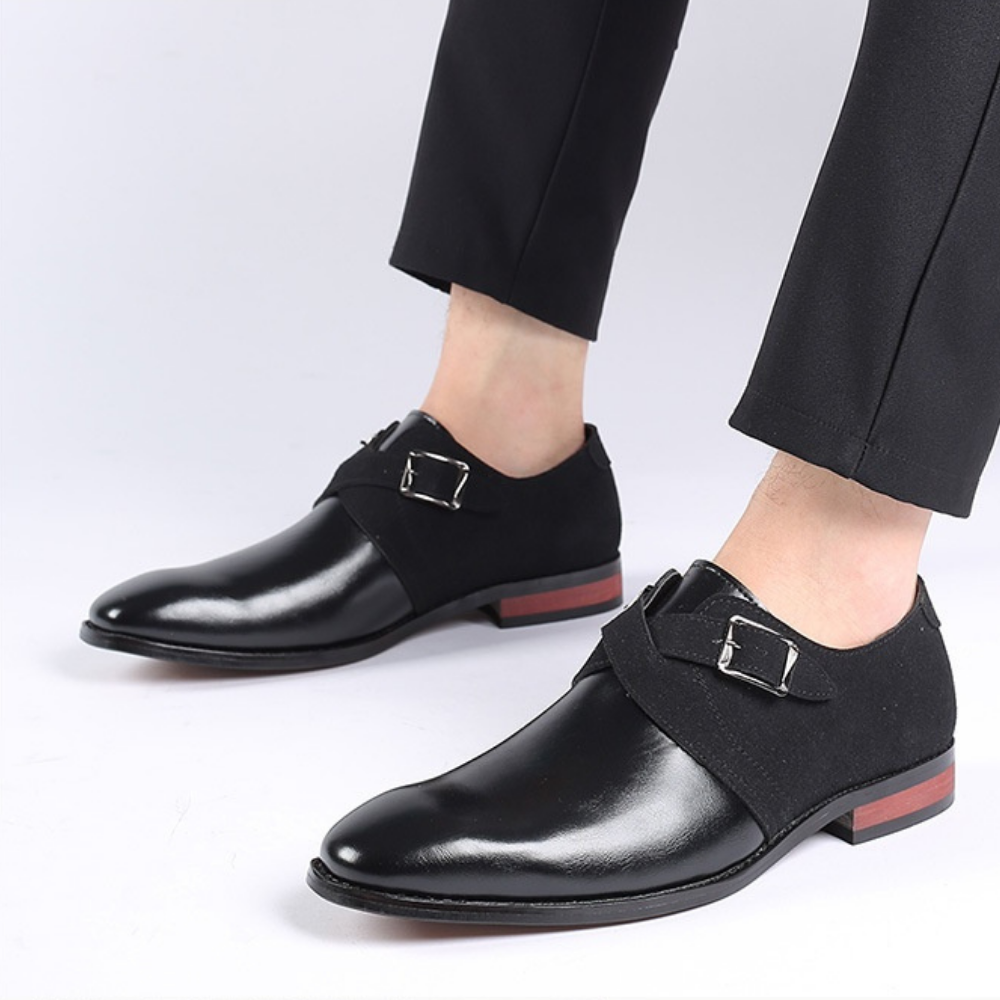 Elegante Schoenen Heren – Premium Leren Derby’s met Comfortabele Zool & Tijdloos Design