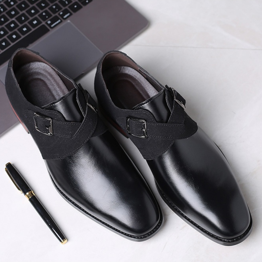 Elegante Schoenen Heren – Premium Leren Derby’s met Comfortabele Zool & Tijdloos Design