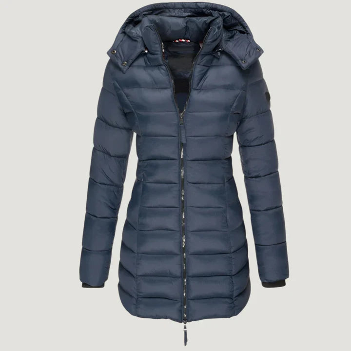 Stijlvolle & Beschermende Dames Winterjas – Warm, Lang & Elegant