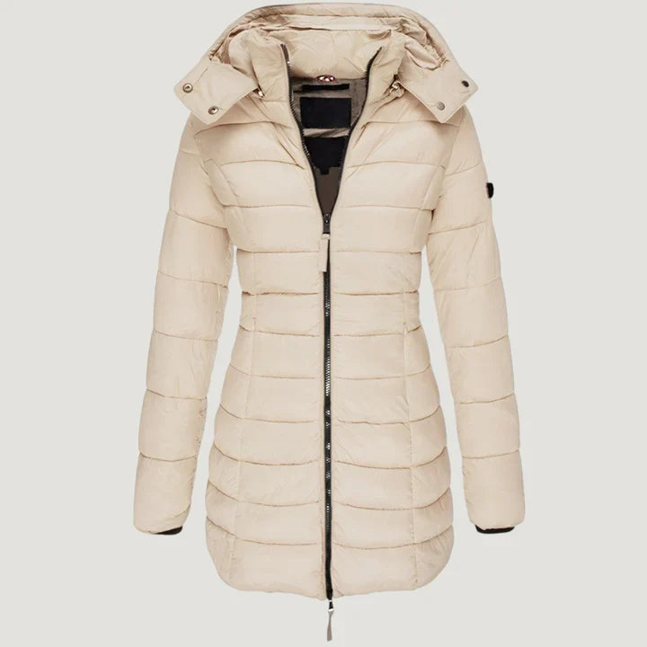 Stijlvolle & Beschermende Dames Winterjas – Warm, Lang & Elegant