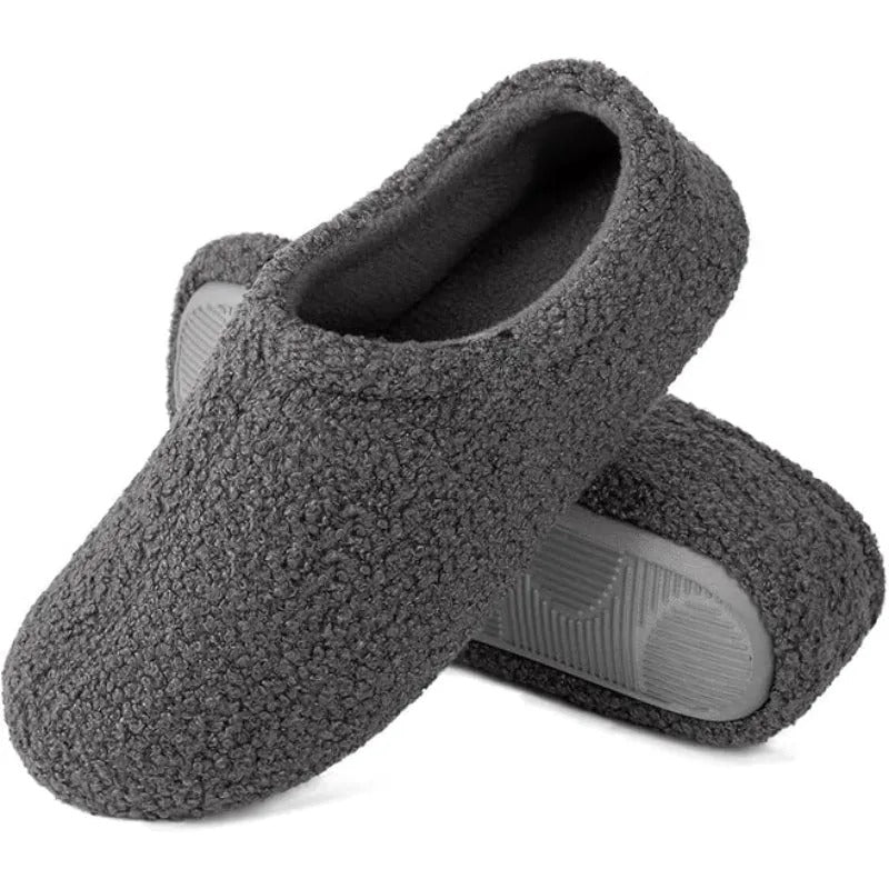 Fuzzy Fur Memory Foam Loafer Slippers – Zachte, Warme & Luxe Comfortsloffen voor Dames