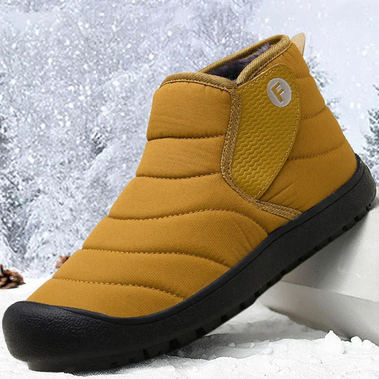 Waterdichte Heren Enkelboots – Warme Voering & Comfortabele Outdoor Laarzen