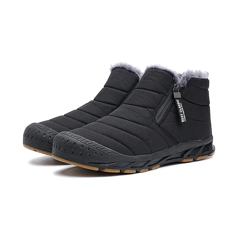 Unisex Warme Snowboots – Waterdicht, Antislip & Comfortabel met Rits