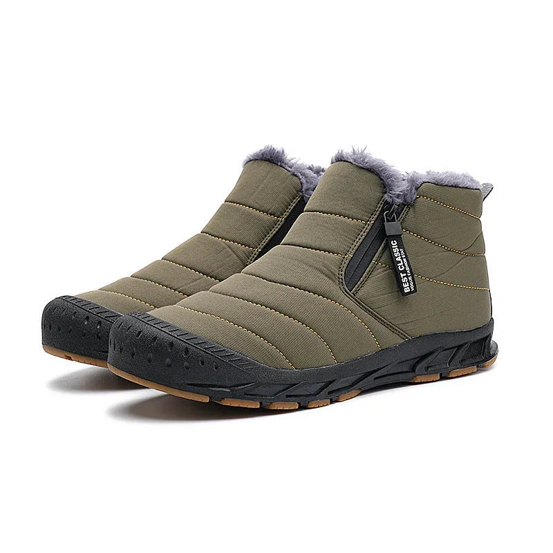 Unisex Warme Snowboots – Waterdicht, Antislip & Comfortabel met Rits