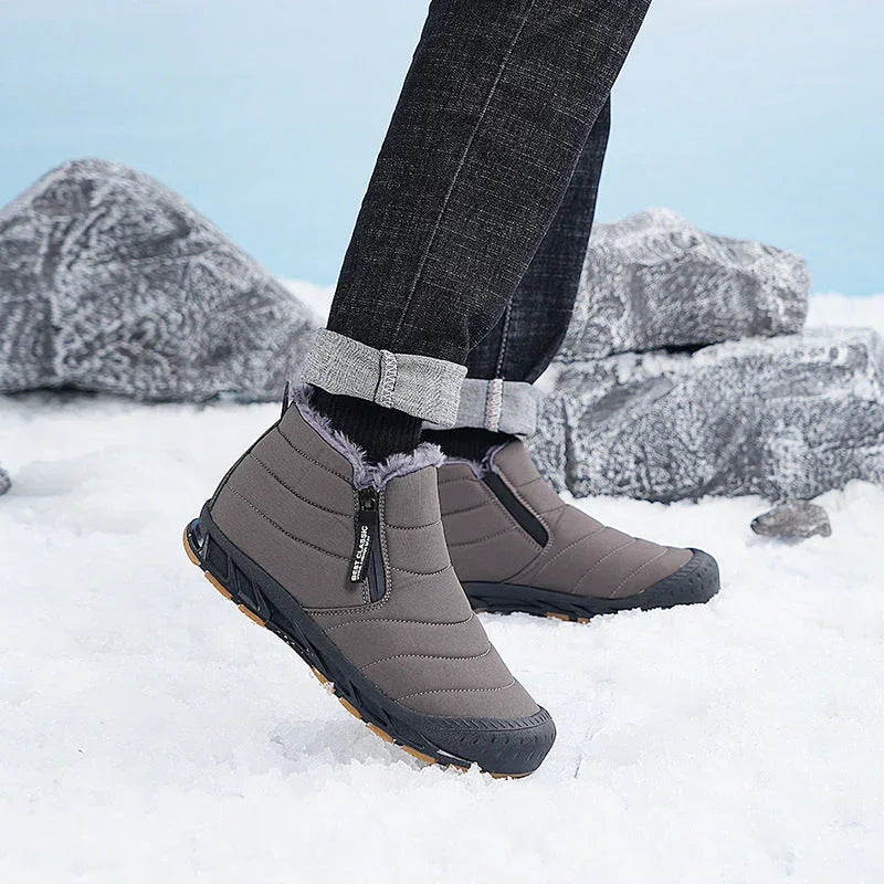 Unisex Warme Snowboots – Waterdicht, Antislip & Comfortabel met Rits