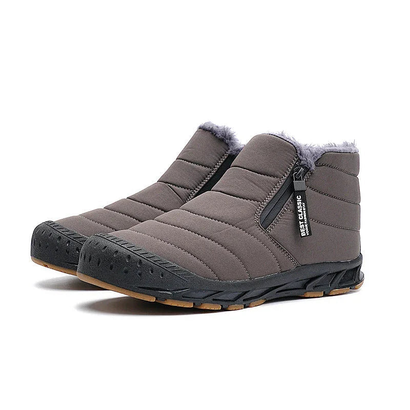 Unisex Warme Snowboots – Waterdicht, Antislip & Comfortabel met Rits