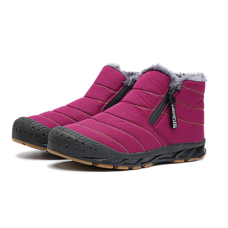 Unisex Warme Snowboots – Waterdicht, Antislip & Comfortabel met Rits
